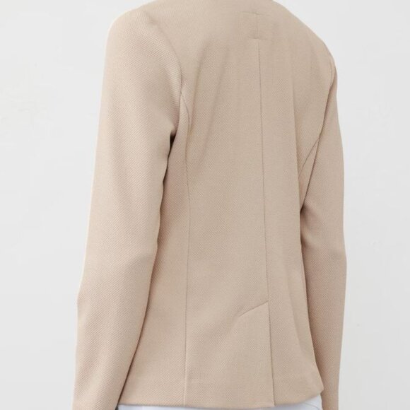 NEW Banana Republic Knit Pique Blazer  Size M TAN - Picture 3 of 3